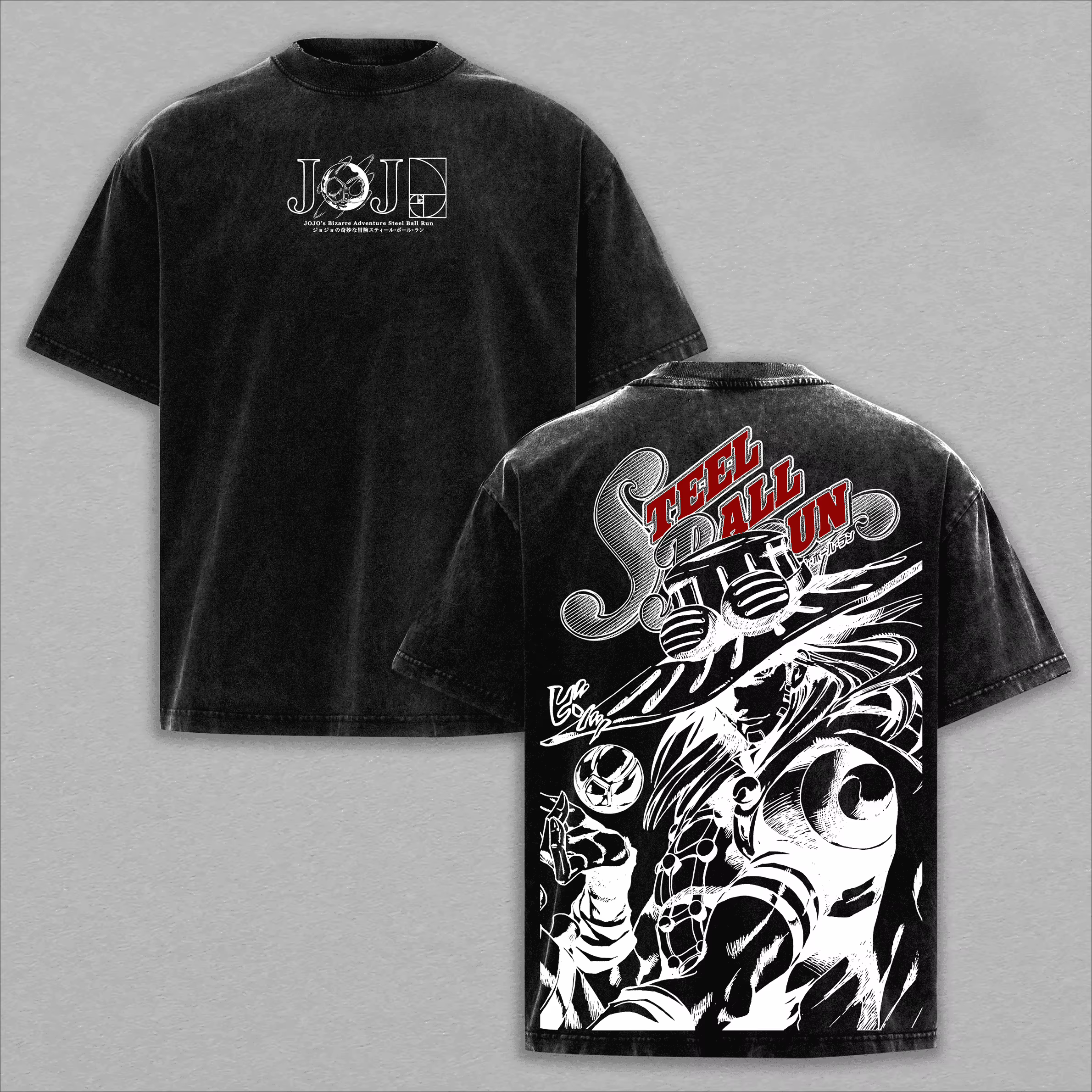 T-shirt Anime JoJo's Bizarre Adventure pour hommes