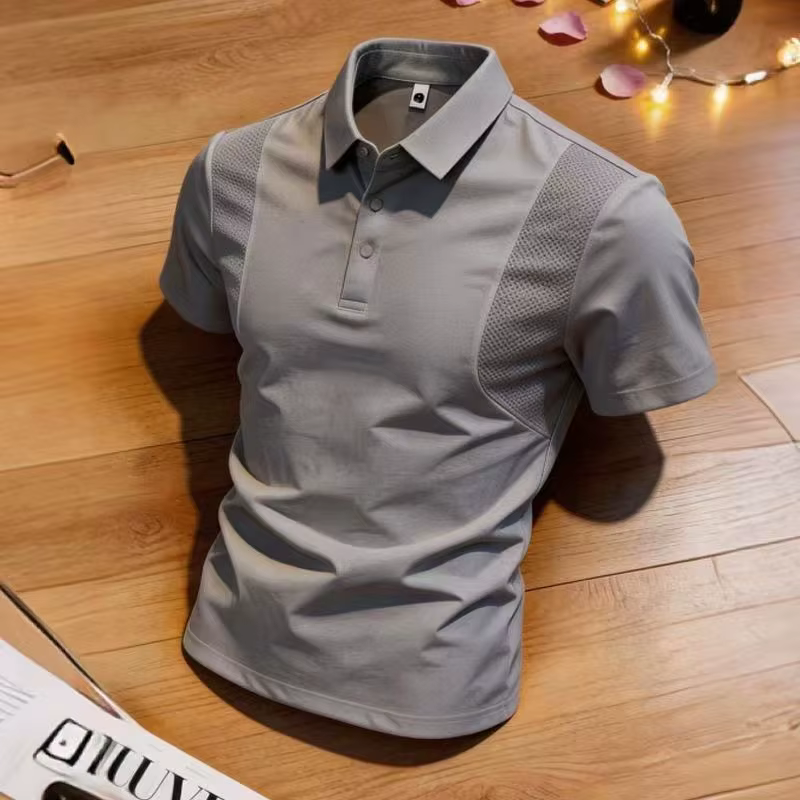 Polo pour homme à manches courtes