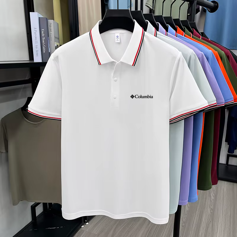 Nouveau Polo Décontracté Sportif Respirant pour Homme