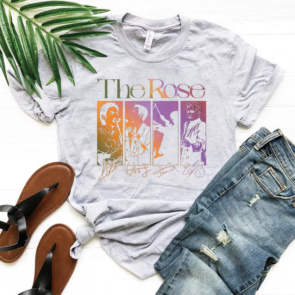 T-shirt rétro The Rose Member