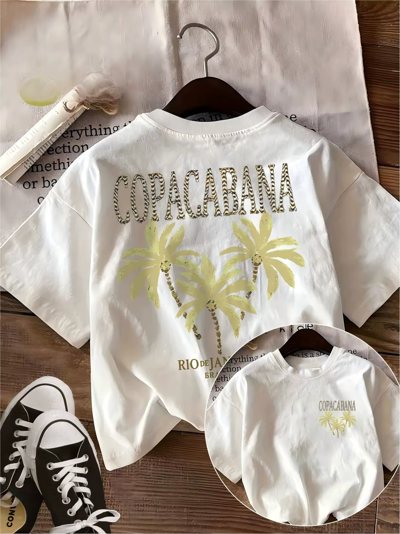 T-shirt graphique Copacabana Rio de Janeiro