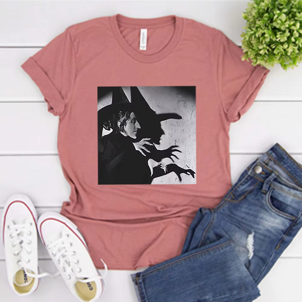 Mèche sorcière de l'ouest t-shirt Vintage assistant