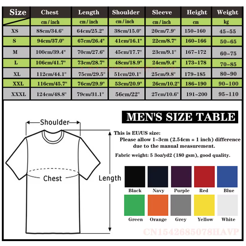 T-shirt en coton vintage Korol I Shut pour hommes