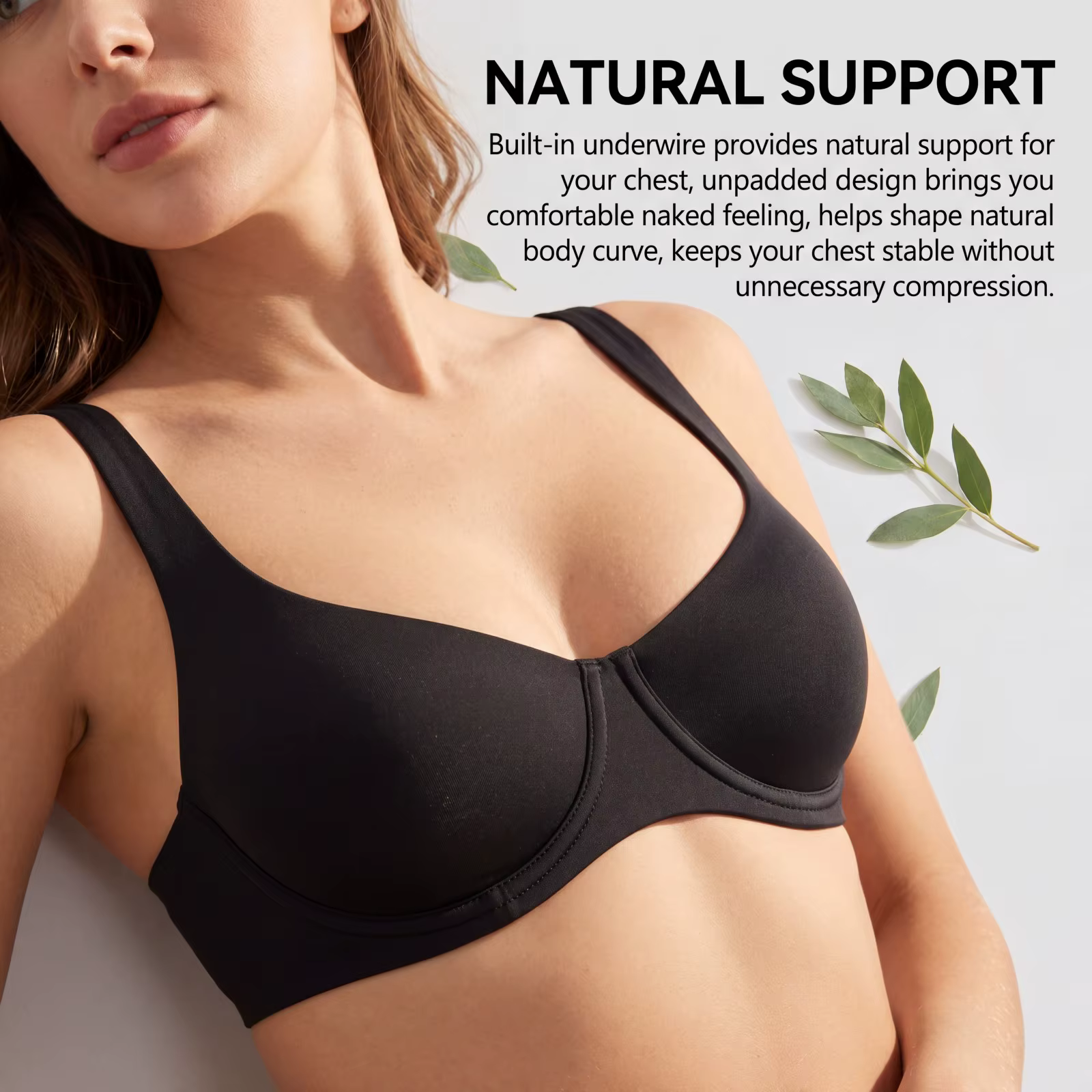 Soutien-gorge T-shirt pour femme