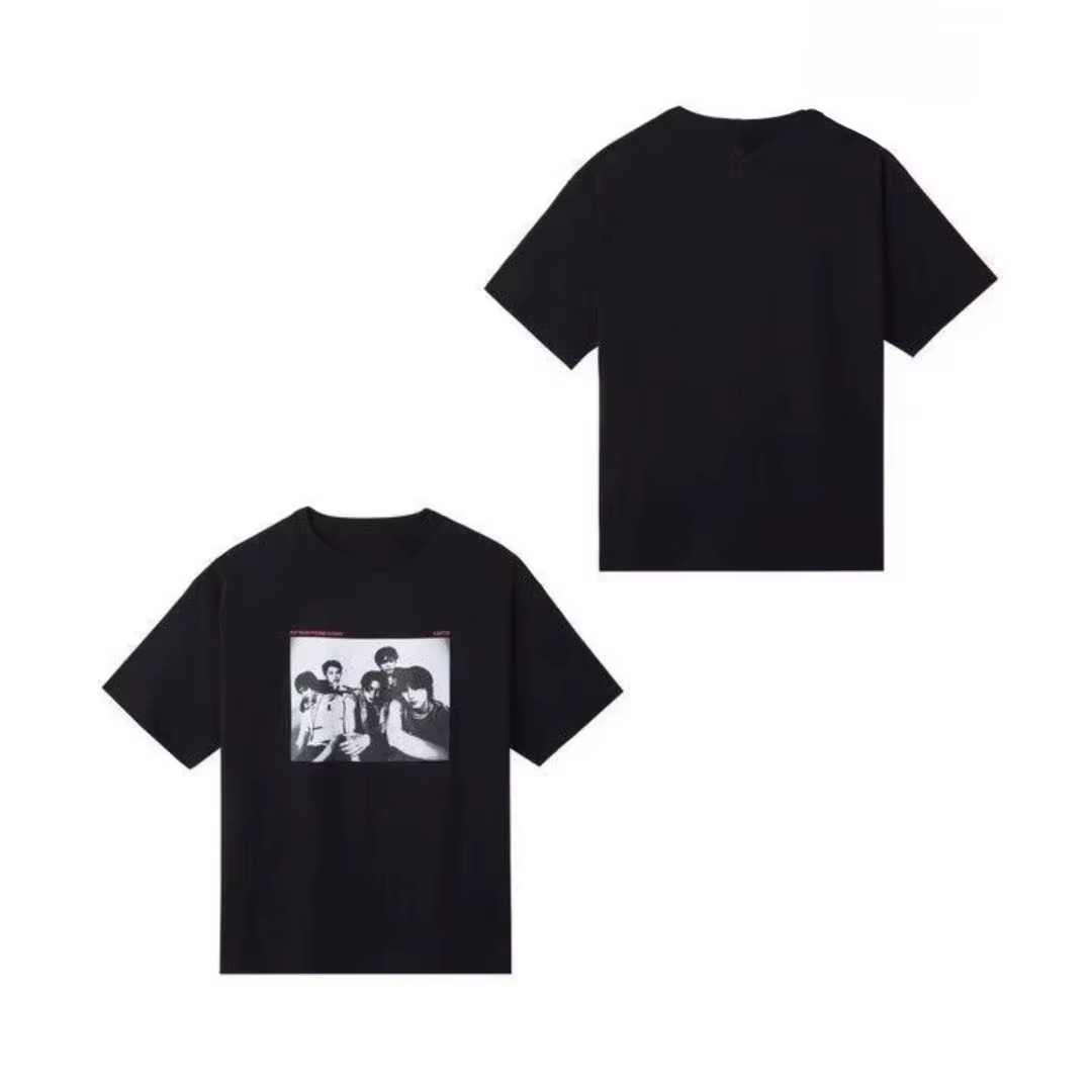 T-shirt graphique CORTIS 2026 Group, homme femme, imprimé photo vintage rétro, manches courtes, décontracté, unisexe, hauts streetwear unis pour enfants