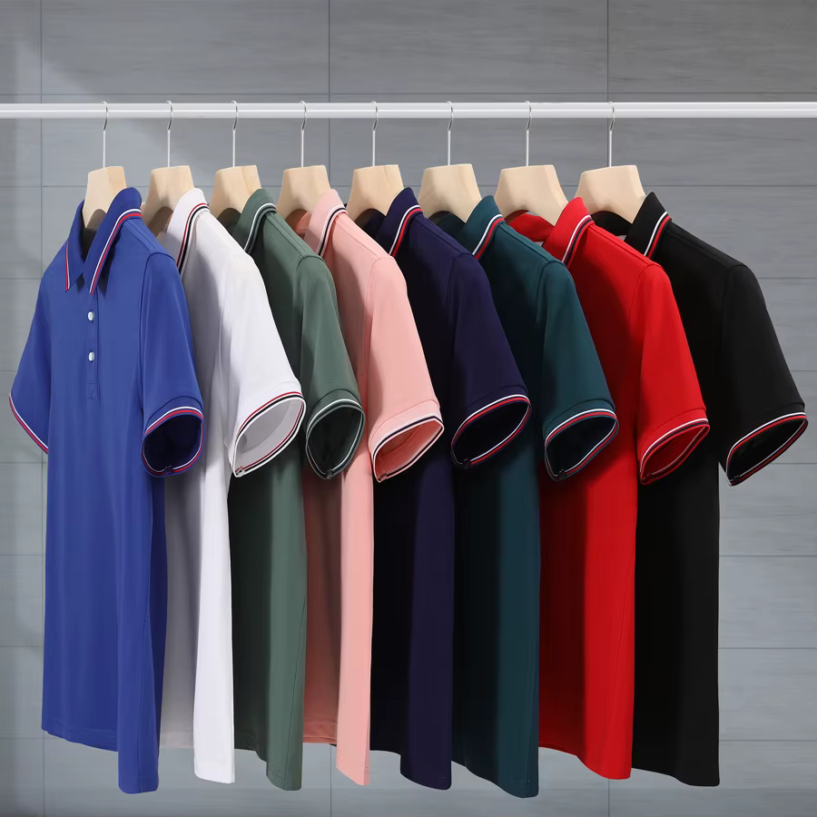 Polo à manches courtes pour hommes et femmes