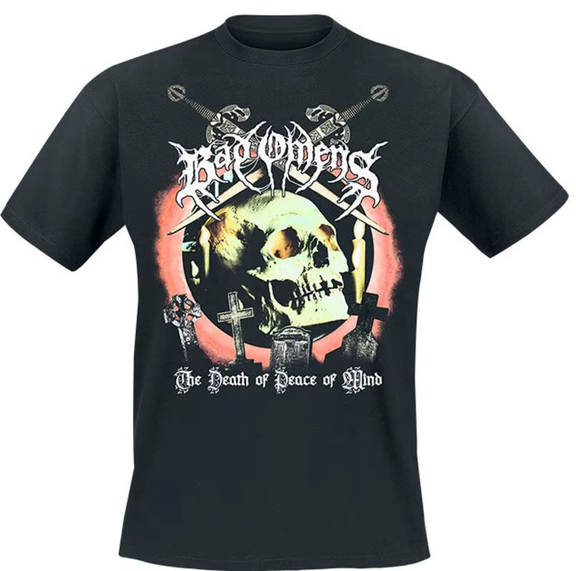 T-shirt unisexe en coton Top Bad Omens