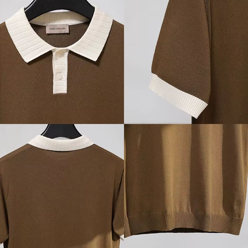UNITIM Polo d'été pour homme