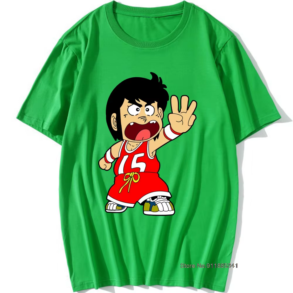 T-shirt drôle pour hommes Gigi La Top Basket surdimensionné dessin animé années 80 90 unisexe nouvelle mode