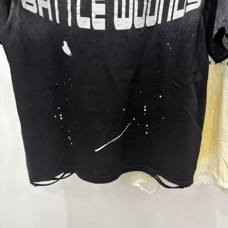 T-shirt décontracté classique à imprimé lettres et strass