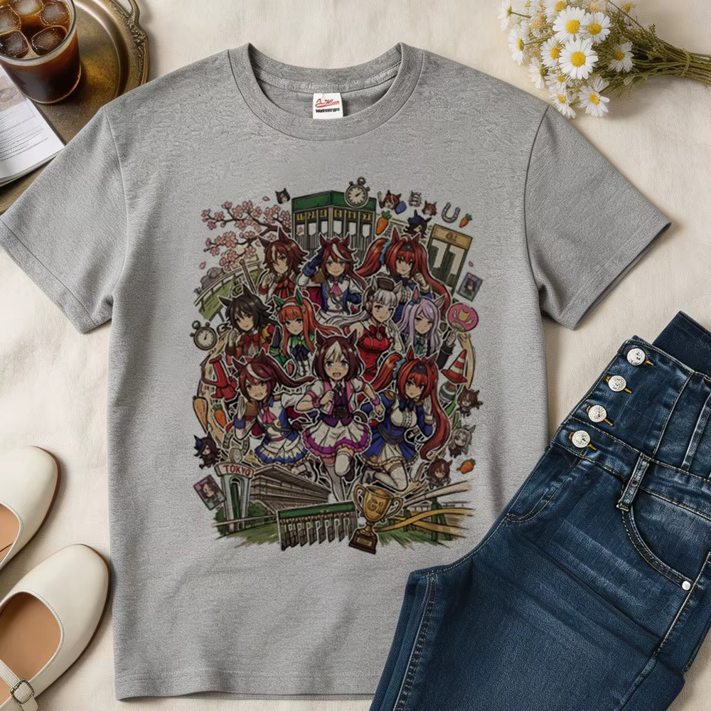 T-shirt Umamusume Pretty Derby pour fille