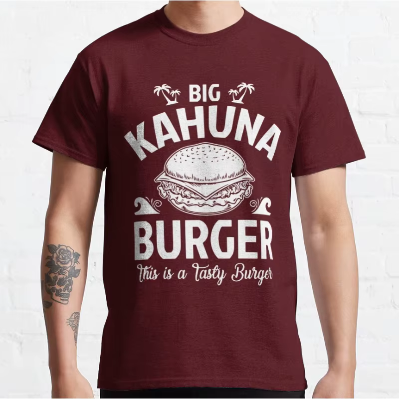 Burger Beautiful Pulp Fiction Dites ce qui un plus de fois Cadeau pour les fans Amoureux Film Meilleur