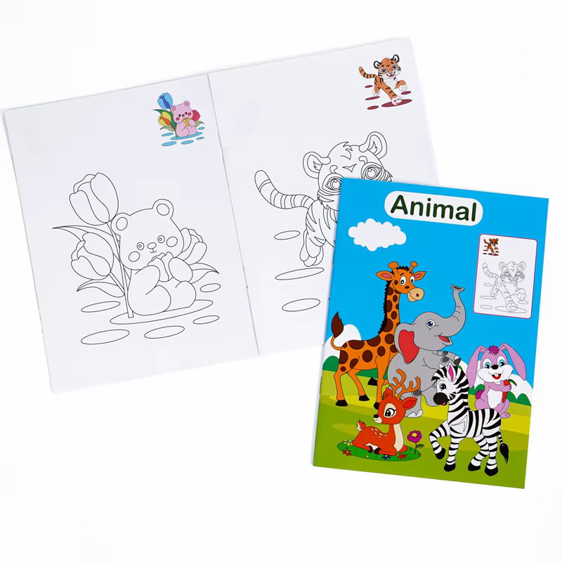 6 livres de coloriage thématiques adaptés aux enfants ou aux adolescents