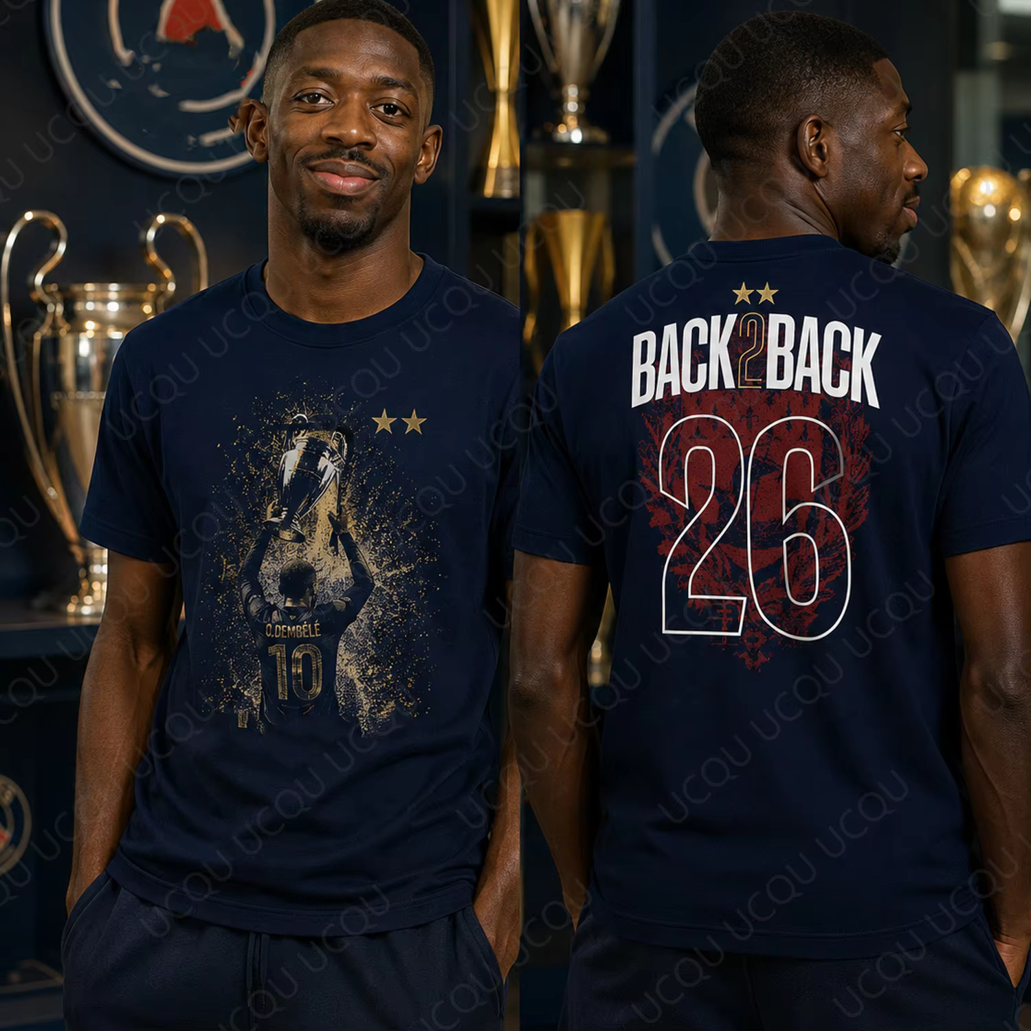 Nouveau T-shirt Dembélé Back 2