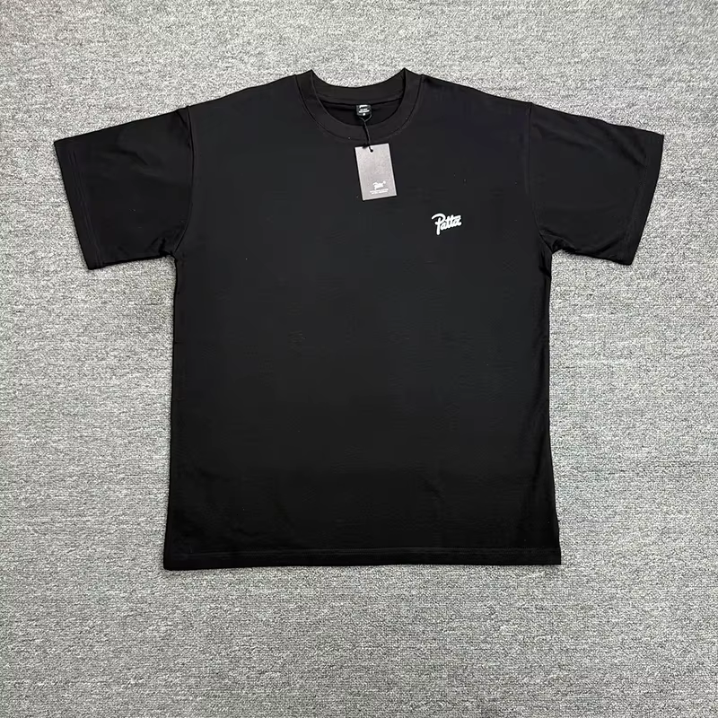2026 été Graphique Logo Imprimé Patta T-shirts T-Shirt Haute Qualité Coton Noir Blanc Haut Ample Décontracté Couple
