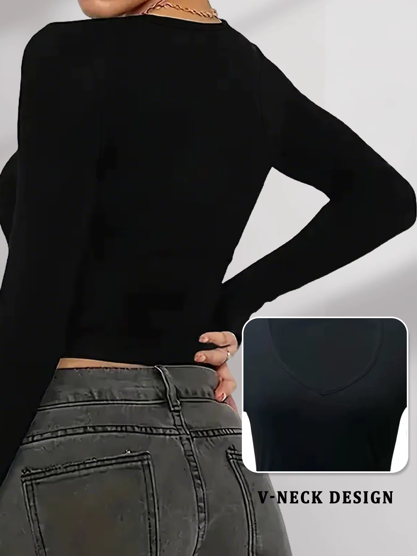 T-shirt à manches longues pour femme