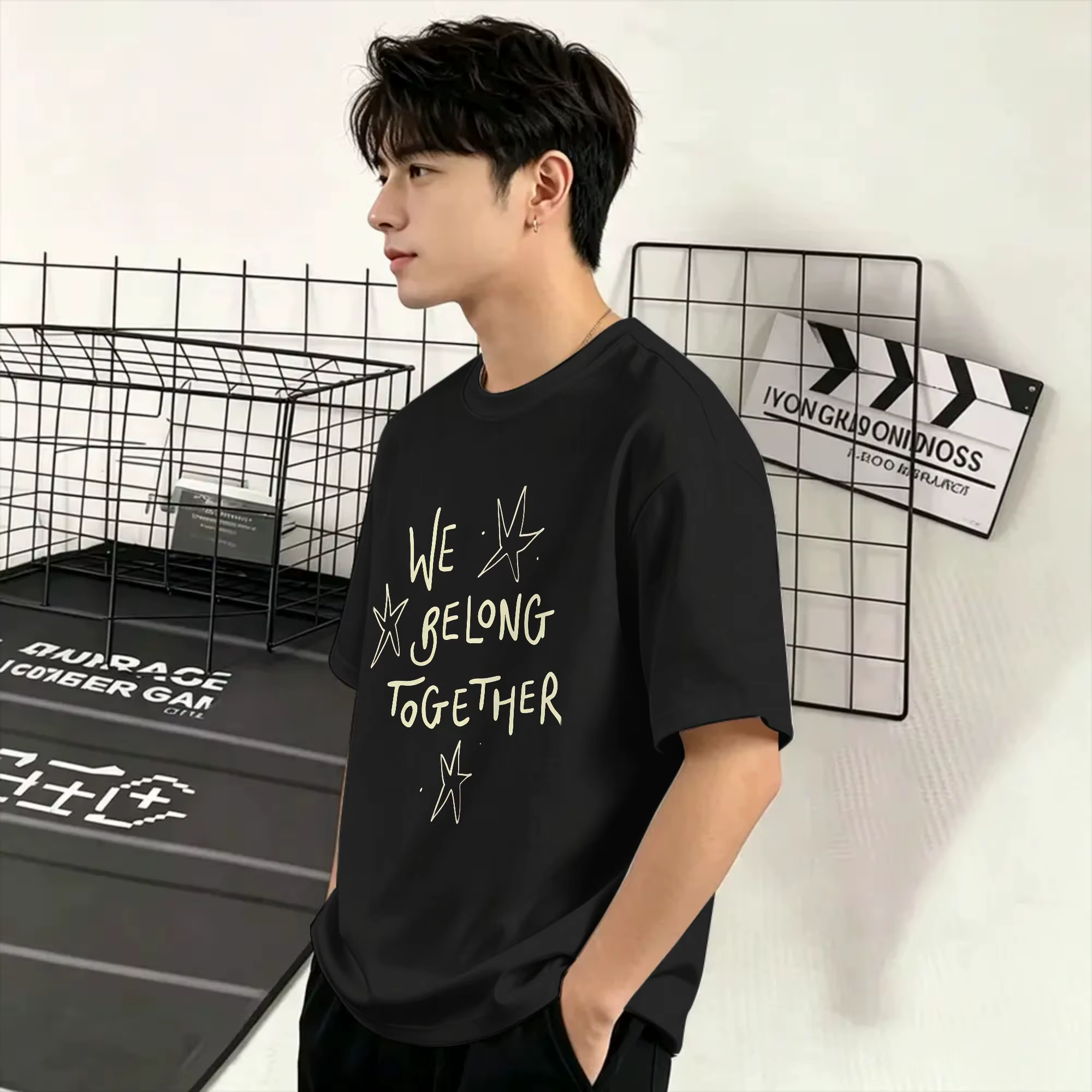 T-shirt surdimensionné d'été Harrys Styles We Belong Together