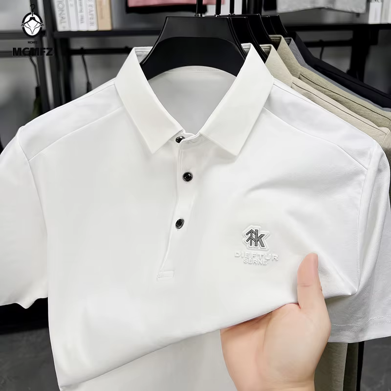 Polo à manches longues pour homme