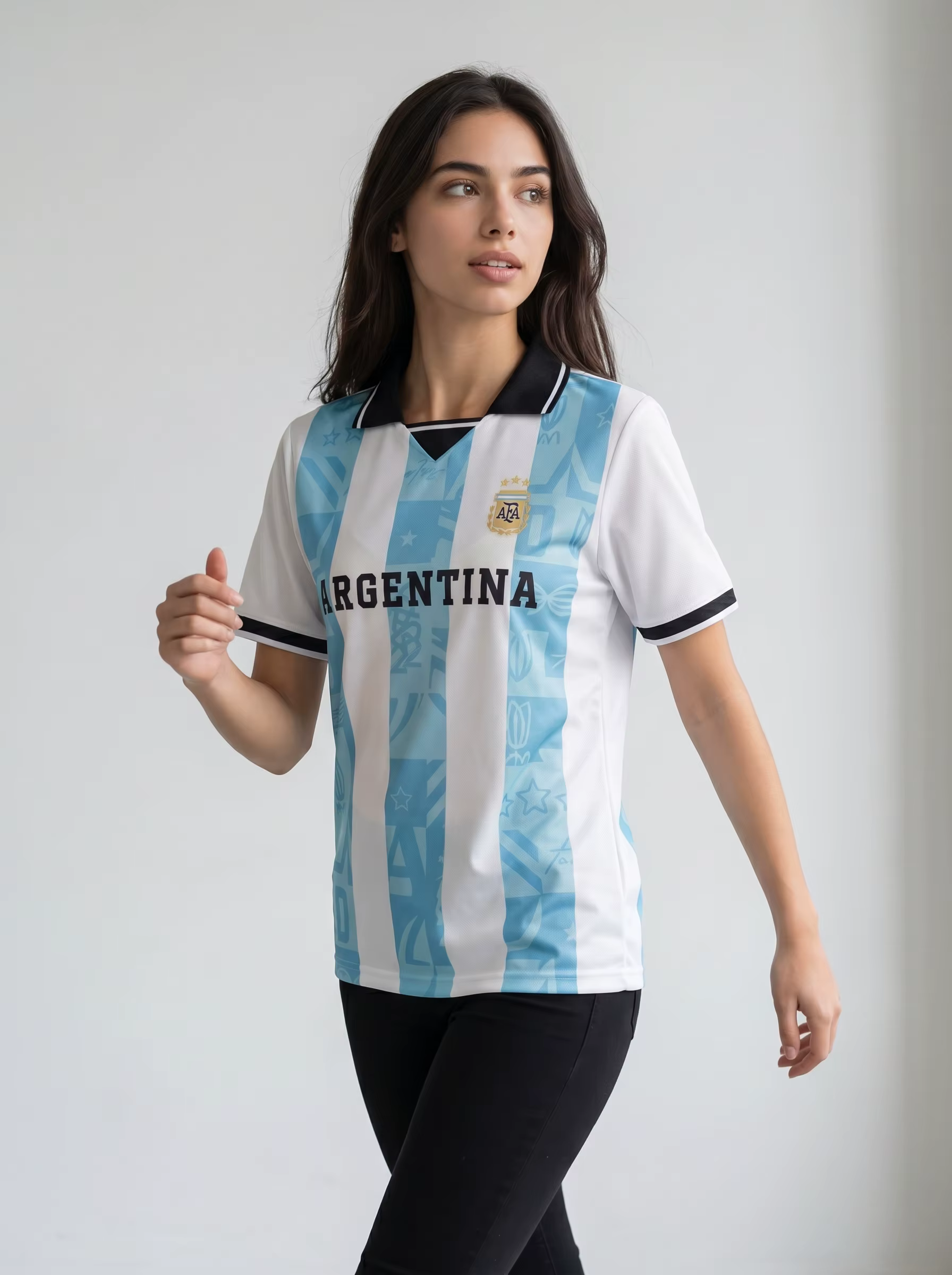Polo officiel de l'équipe nationale d'Argentine AFA