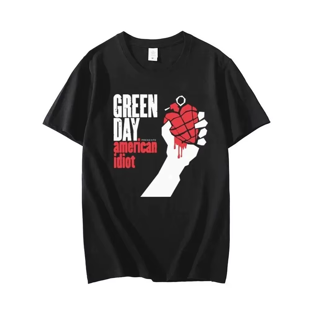 T-shirt imprimé GREEN DAY American Idiot