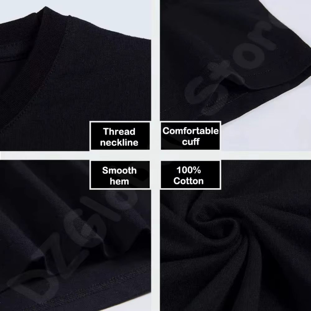 T-shirt à col rond, en coton, décontracté et humoristique, pour l'été