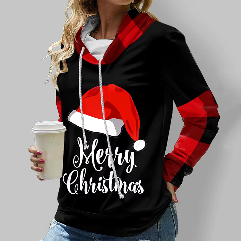 Sweat-shirt à manches longues pour femmes