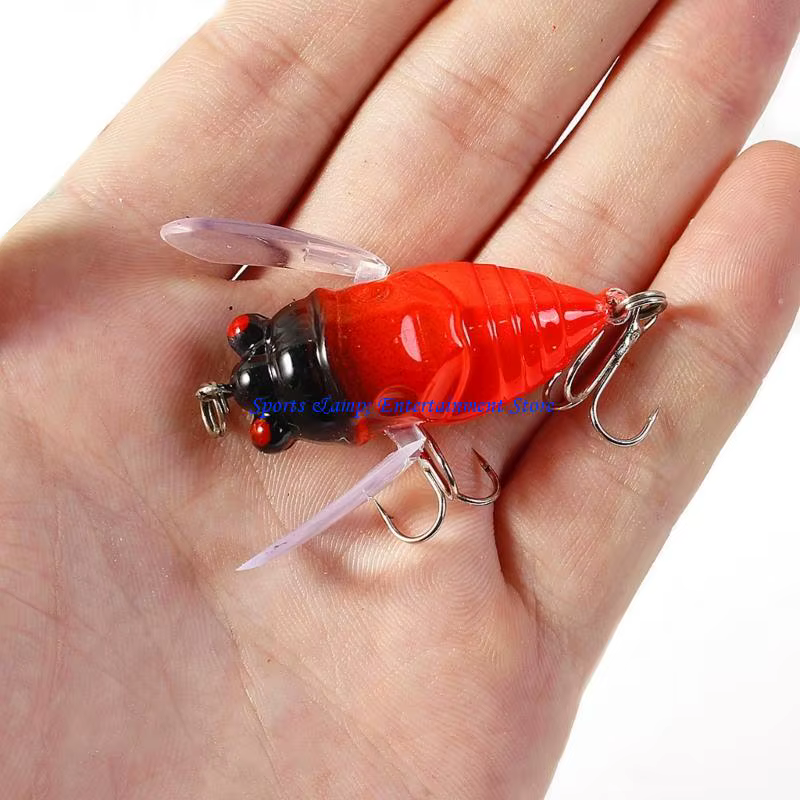 Leurres pêche aux cigales G7NF pour une action efficace pour attirer diverses espèces poissons