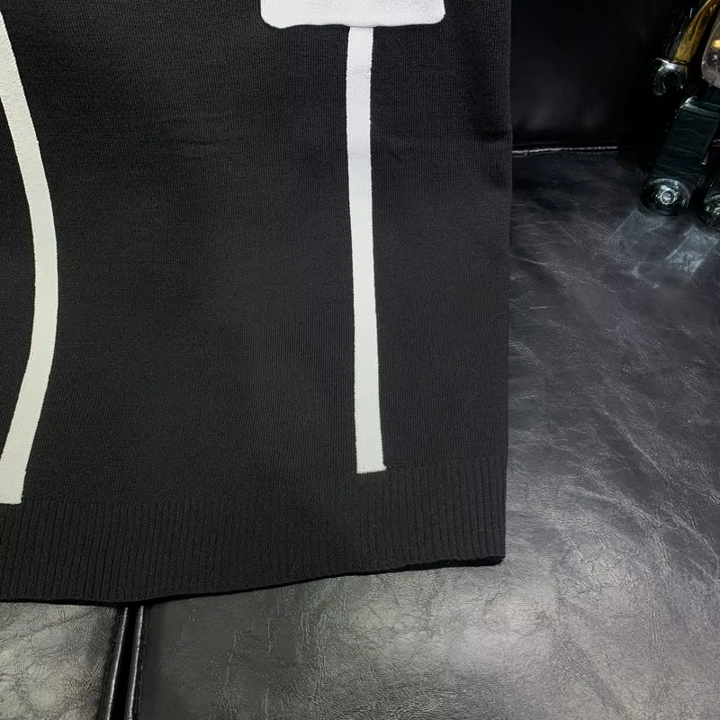 Polo tricoté à manches courtes pour hommes