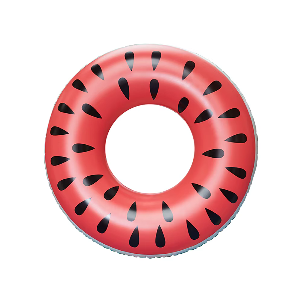Flotteurs gonflables de piscine pastèque pour adultes