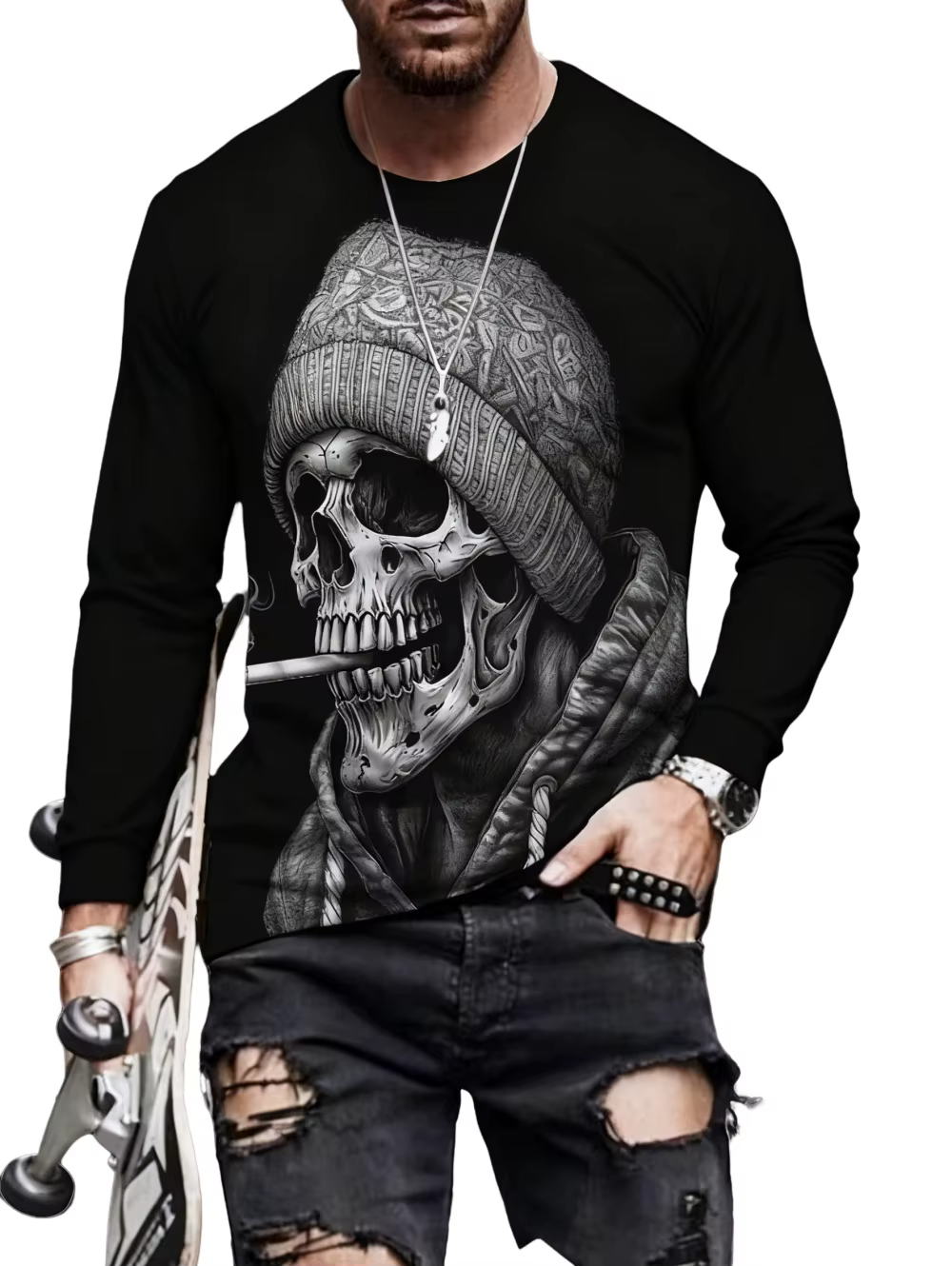 T-Shirts à manches longues pour hommes
