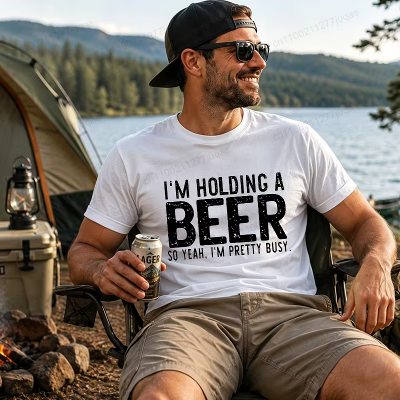 T-shirt graphique pour les amateurs de bière