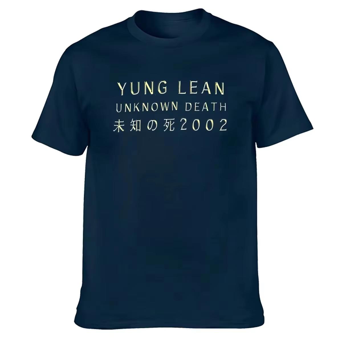 Yung Lean inconnu mort 2002 Album Tour Merch T-Shirt musique Hip Hop