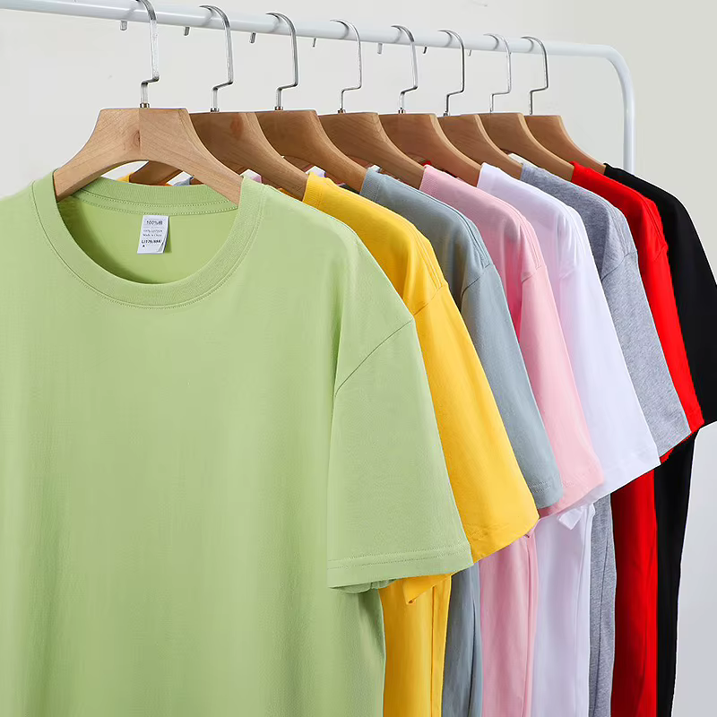 T-Shirt à manches courtes pour hommes et femmes, 100% coton, Logo personnalisé, décontracté, Design, impression de personnalité, T-Shirt brodé, bricolage, S-5XL