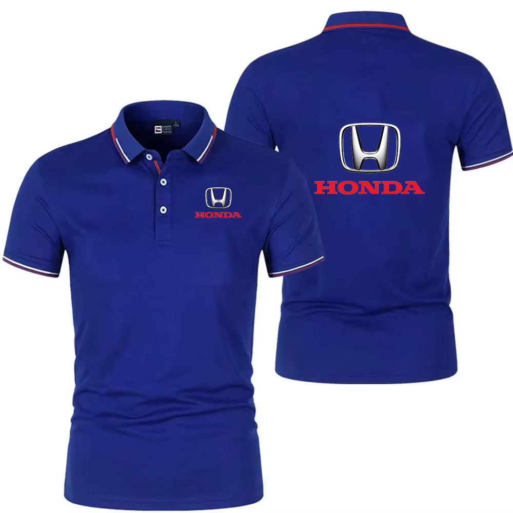 2026 Camiseta Polo Honda Logo Racing Team pour homme