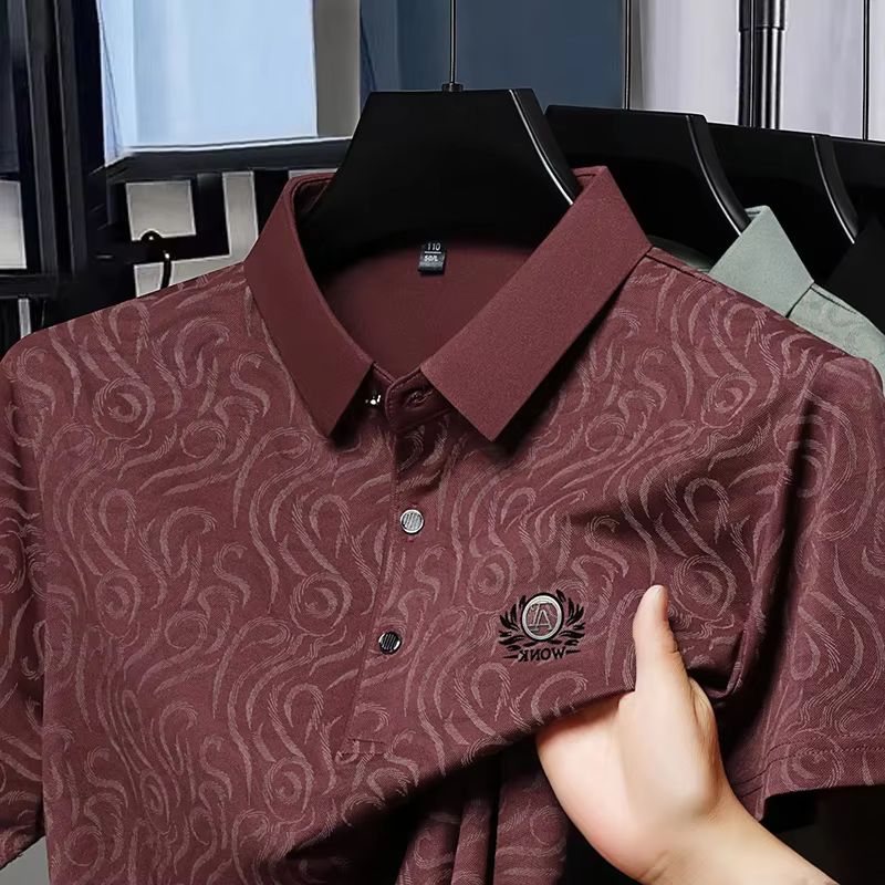 Nouveau Polo Homme 2026 à Séchage Rapide et Respirant à Manches Courtes pour Usage Quotidien et Occasions Professionnelles