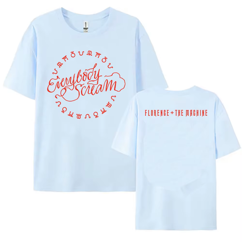 FLORENCE + la MACHINE saisons T-shirt à manches courtes coton femme