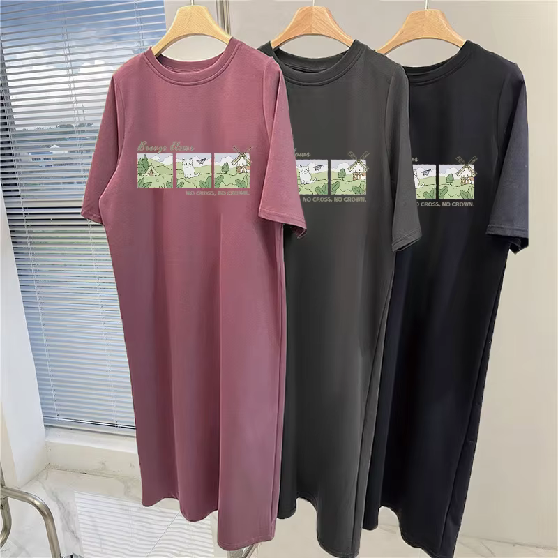 Robe longue décontractée pour femmes