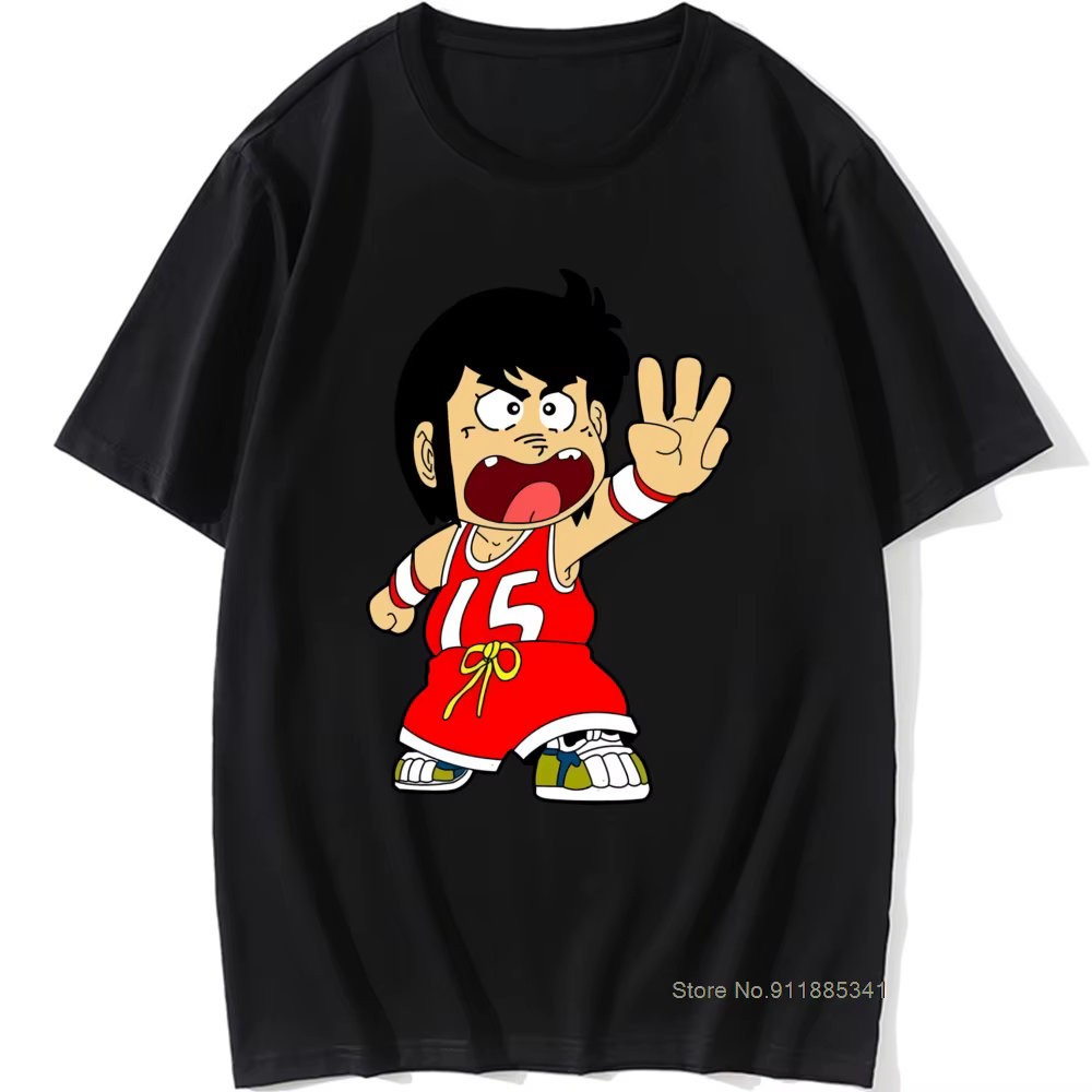 T-shirt drôle pour hommes Gigi La Top Basket surdimensionné dessin animé années 80 90 unisexe nouvelle mode