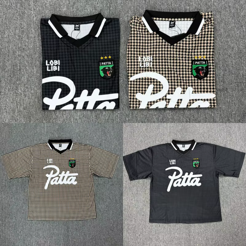 PATTA Jersey Homme Femme Sport Haute Qualité Color Blocking Broderie Polo Manches Courtes T-shirt Patta