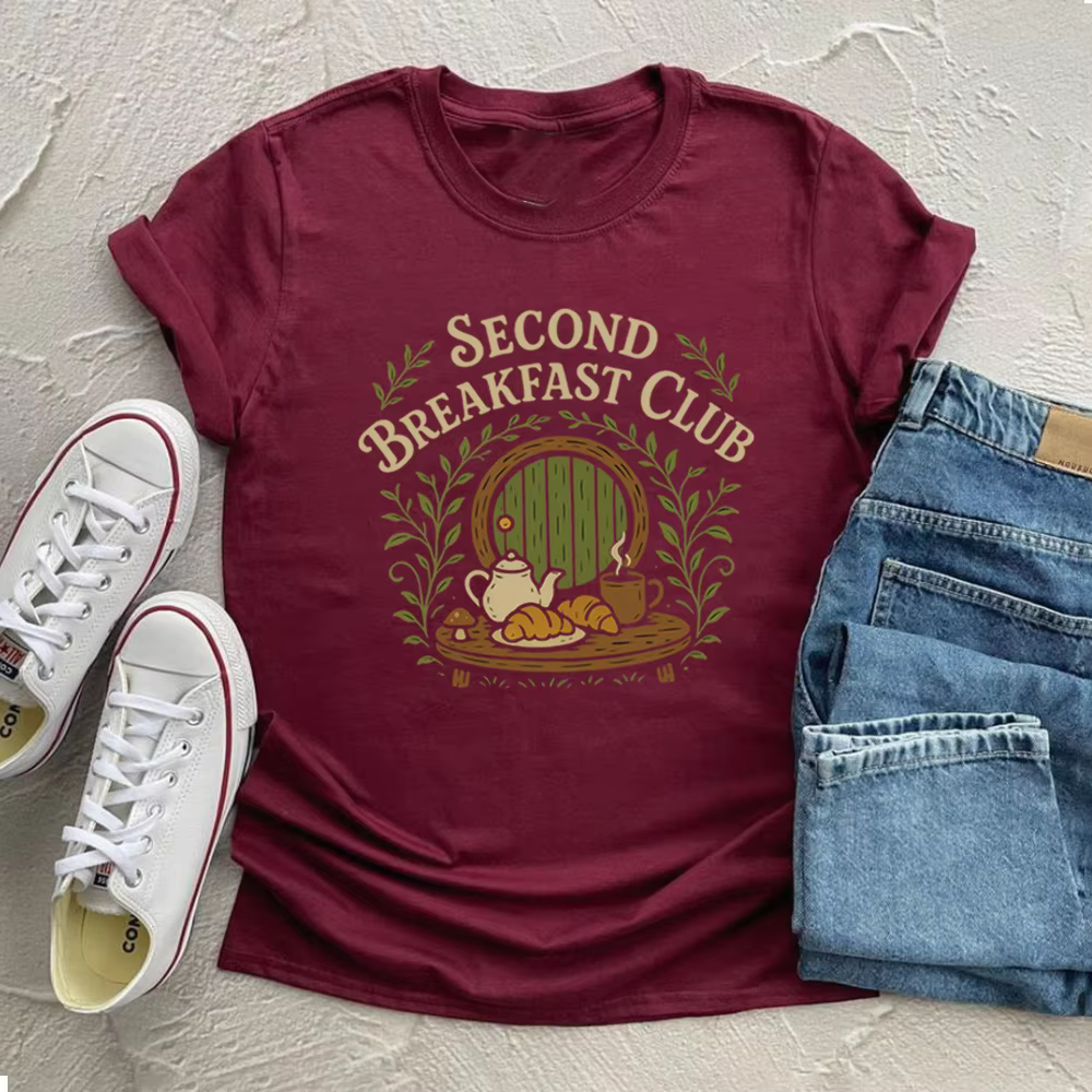 T-shirt Second Breakfast Club