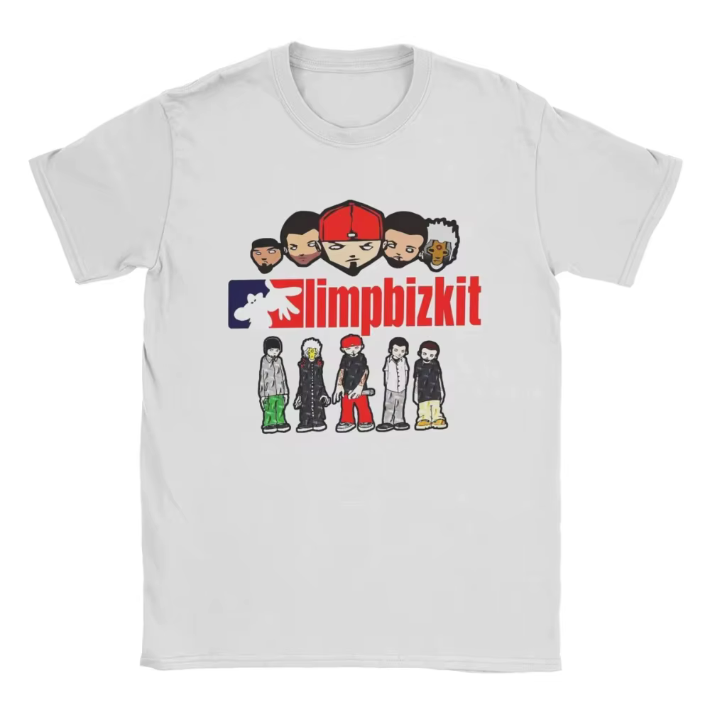 T-shirt imprimé Limp Bizkit pour hommes et femmes