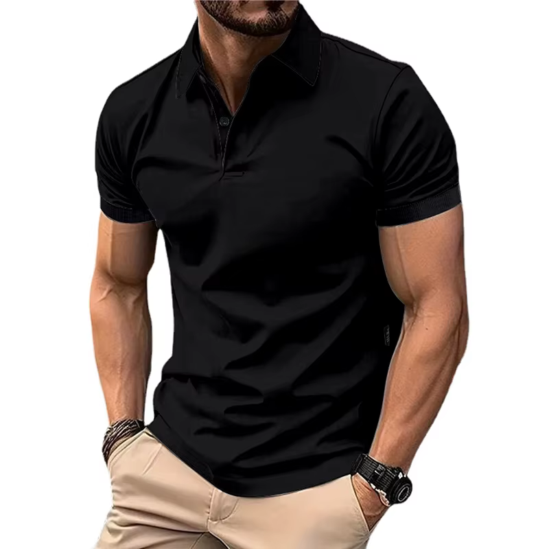 Polo d'été à manches courtes pour hommes
