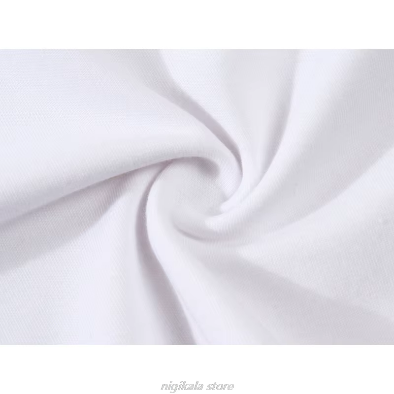 T-Shirt Décontracté 100% Coton à la Mode avec Impression Amusante