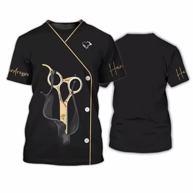 T-shirt à manches courtes et col rond pour femmes