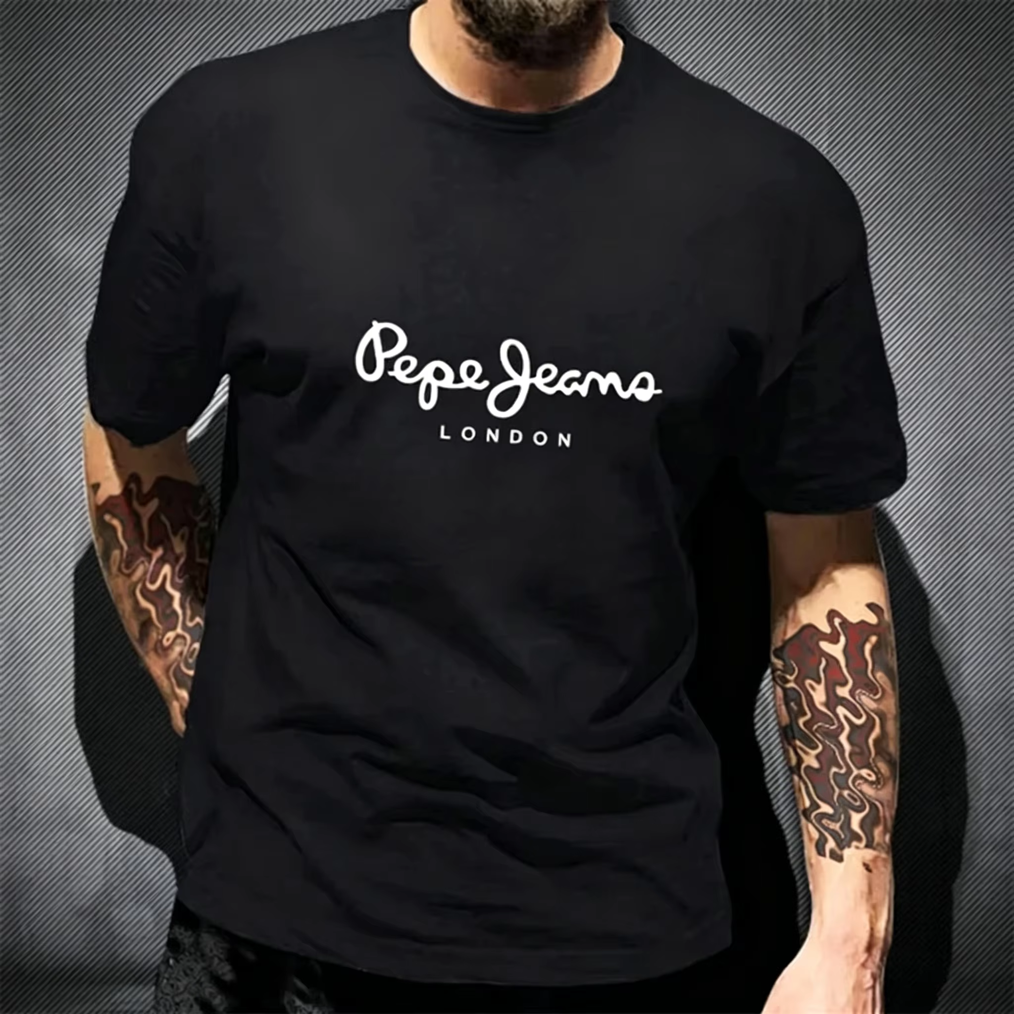 T-shirt graphique Pepe Jeans London pour homme
