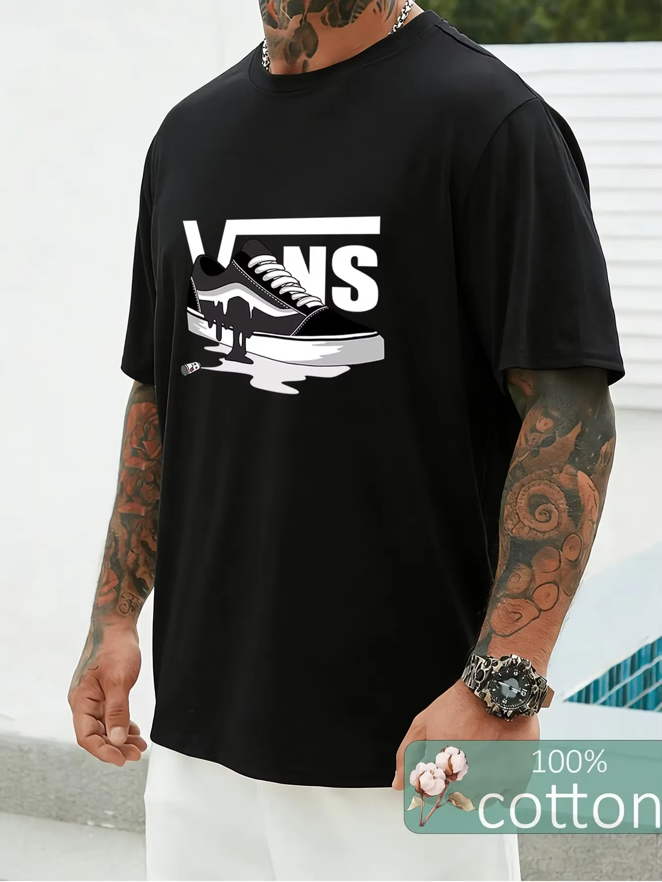 T-shirts en coton pour homme, style Y2K, imprimé lettres, mode streetwear estivale, esthétique de luxe, manches courtes, t-shirts pour hommes