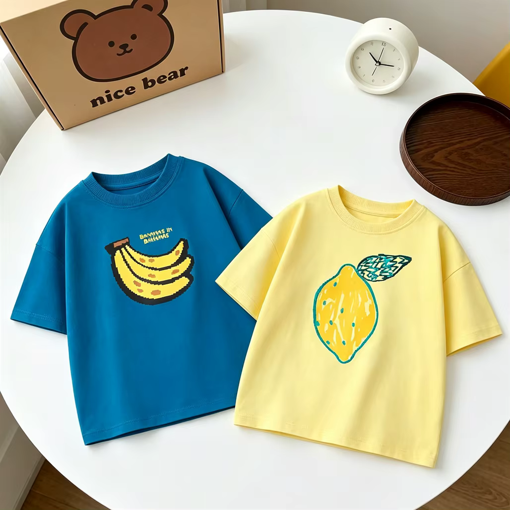 T-shirt pour enfants, vêtements décontractés à la mode