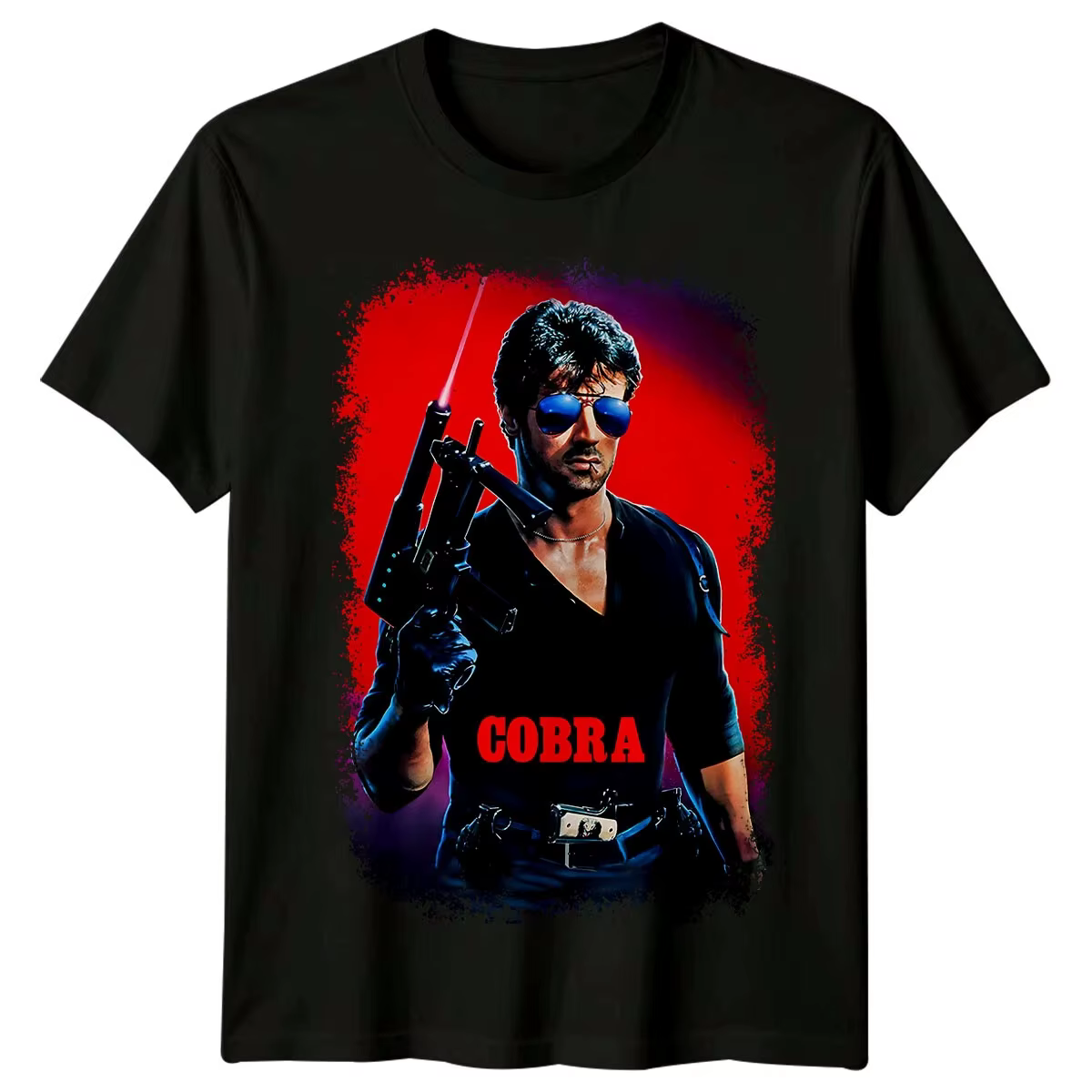 T-shirt Cobra 1986 rétro pour hommes et femmes