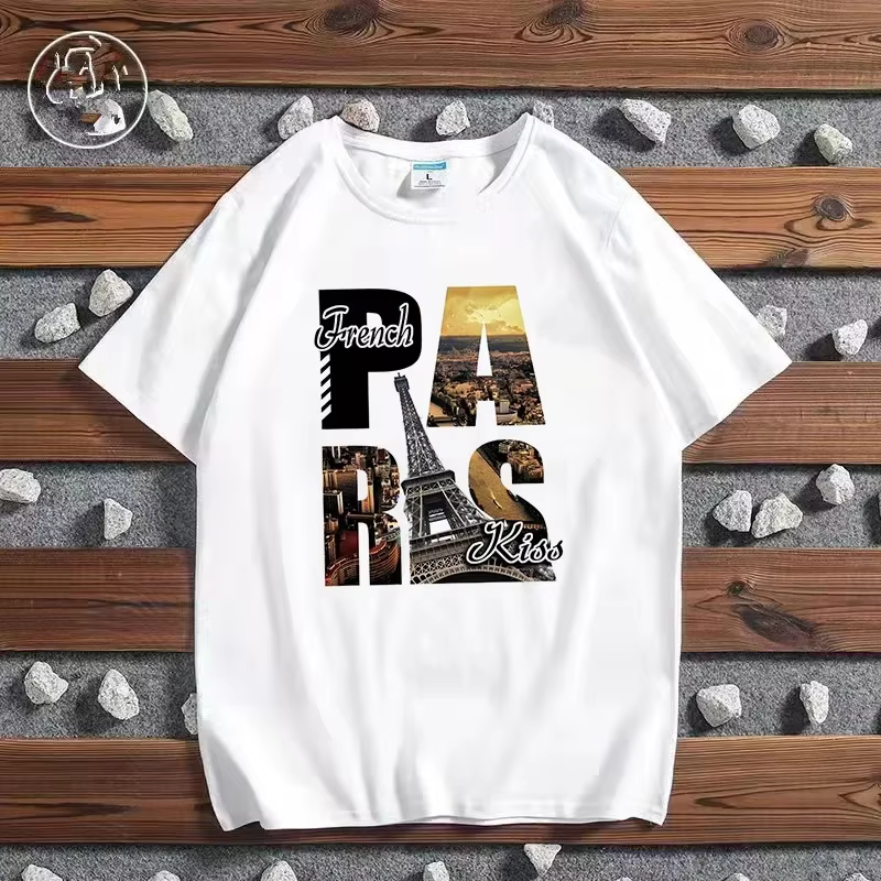 Mode ville imprimé T-shirt Paris Londres New York Tokyo graphique t-shirts hommes et femmes Kawaii décontracté Harajuku