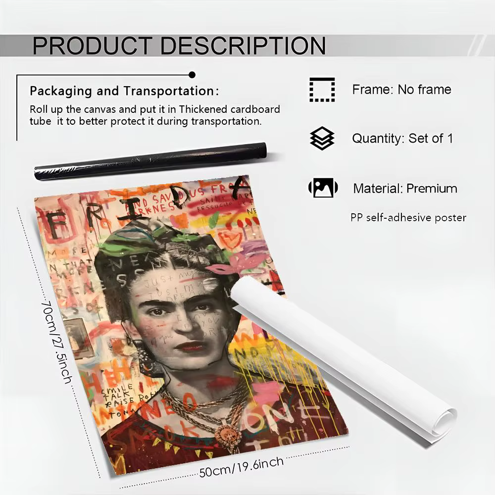 Affiche artistique Hot F-Frida K-Kahlo